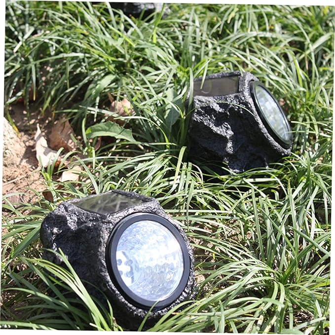 2pcs Led Disk Light Solar Landscape Lighting Soalr Ground Solar Step Light Solar Pathway Light Exterior Solar | Lumora