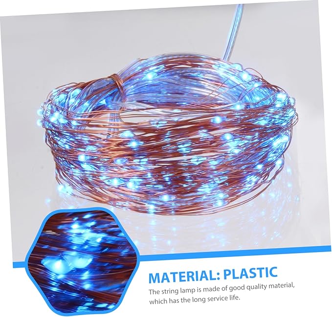 Veemoon 2sets Garden Solar String Lights Led Wire Decor for Outdoor Patio and Balcony Lights Functions Solar Powered for Effortless Decoration