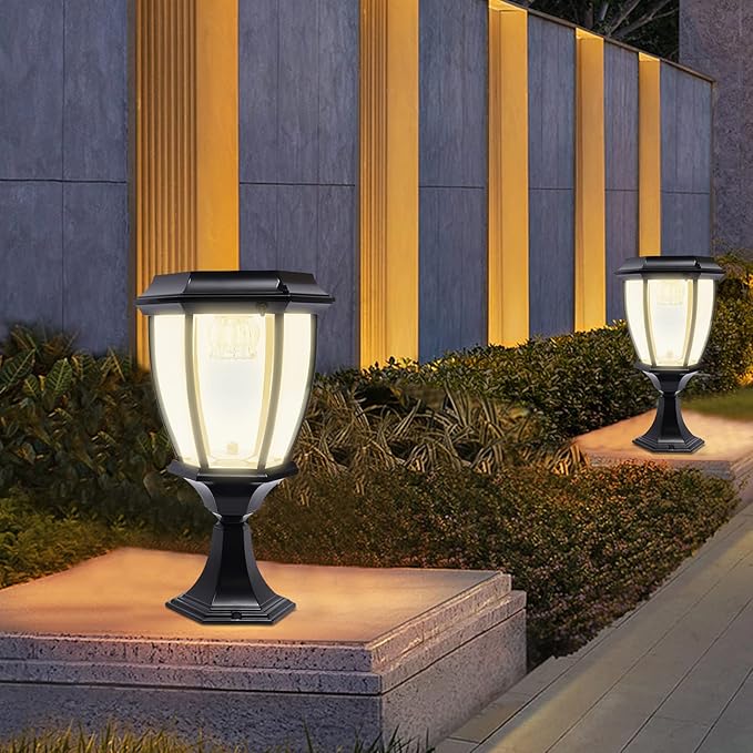 LYNICESHOP Outdoor Solar Post Lights,Waterproof LED Landscape Light Energy Saving Lantern lamp,for Fence Deck or | Lumora