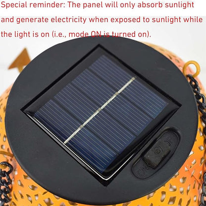 Decorative Solar Mandala Lights, Metal Solar Powered Outdoor Deck Step Wall Lights, Mandala Theme Waterproof Fence Light for Garden Post Patio Backyard Yard, Waterproof and Windproof (2set)