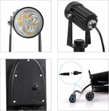 Solar Spot Lights Outdoor, 2-in-1 Solar Landscape Spotlights IP65 Waterproof 9.8ft Cable,Auto On/Off Outdoor Wall | Lumora