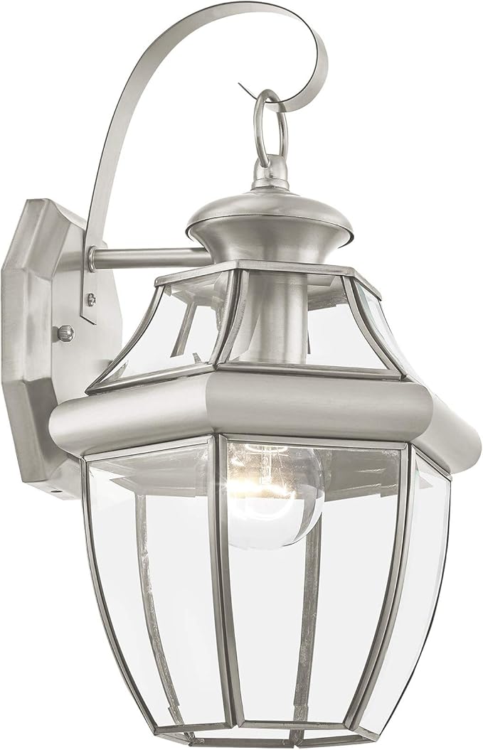 Livex Lighting 2151-03 Outdoor Lighting, 13" x 8.5" x 8.5", White | Lumora