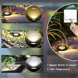 Outdoor Landscape Lights,5W 500lm,High Voltage 110V 120V Ground Lights,IP65 Waterproof LED Well Light,3CCT | Lumora