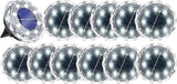 12Pack Solar Ground Lights, Solar Lights Outdoor Waterproof, Pathway Lights Solar Powered, Solar Garden Light | Lumora