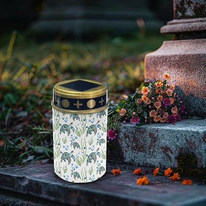 Solar Garden Lights Turtle Seaweed for ABS Material Grave Light Yard Solar Lamp Outdoor Dustproof Cemetery Light Patio Decorations