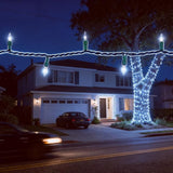 100 LED White Christmas Lights with 35 Ft Green Wire, UL Certified and Commercial Grade LED String Lights, for | Lumora