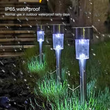 Solar Pathway Lights Waterproof, Landscape Lighting Solar Lamp Post Ligh for Driveway, Pathway, Patio | Lumora