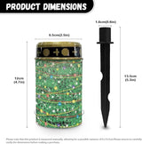 Christmas Solar Garden Light Waterproof Solar Light Outdoor Christmas Tree Print Solar Landscape Path Light LED | Lumora