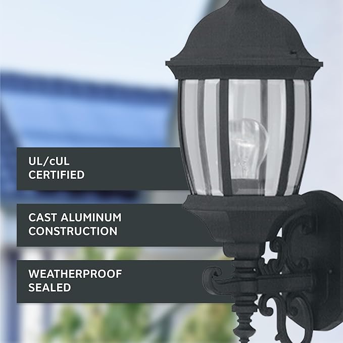 Designers Fountain Tiverton Outdoor Light Fixture, 21.5 Inch Exterior Wall Lantern Sconce for Front Door, Patio and | Lumora