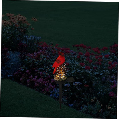 Solar Garden Stake Light Creative Cartoon Bird Design Solar Lamp for Lawn Patio Garden Decor Easy Installation Automatic Dusk Activation for Outdoor Spaces