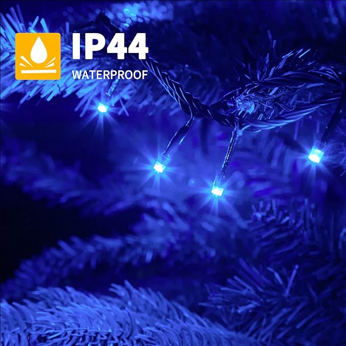 XTF2015 105ft 300 LED Christmas String Lights, End to End Plug 8 Modes Christmas Lights UL Certified Outdoor Indoor | Lumora