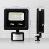 Motion Sensor Flood Light Outdoor,10W Security Light, IP66 Waterproof Outdoor Light,1000LM,6500K Motion Security | Lumora