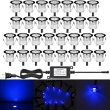 Low Voltage LED Deck Light Kit Stainless Steel Waterproof Recessed Wood Decking Stairs Garden Yard Patio Decor Lamp | Lumora