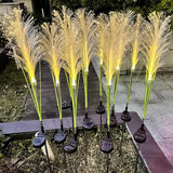 Solar Garden Lights, 2 Pack Solar Fluffy Reed Decorative Lights Outdoor IP65 Waterproof Landscape Decoration | Lumora