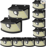 Aootek New Solar Motion Sensor Lights 120 LEDs with Lights Reflector,270° Wide Angle, IP65 - Outdoor Path Light | Lumora