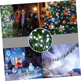 Solar LED String Lights Outdoor Beads Decorative Lamps with Color Modes for Garden Lawn Patio Energy-Saving Warm | Lumora