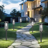 16 Pack Solar Lights Outdoor Waterproof for Garden Walkway Pathway Lawn Yard Decorative Modern Landscape Lighting. | Lumora