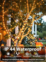 1000 LED Christmas Lights Outdoor Indoor, Super Long 330 FT Green Wire Plug In String Lights with Memory & Timer & | Lumora