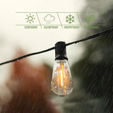 DAMAING Outdoor String Lights 200 FT Waterproof Patio Lights with 102 ST38 Shatterproof LED Bulbs, Dimmable Vintage | Lumora