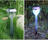 Solar Lights Led Outdoor Decorative Pp Plastic Garden Light Landscape Path Lamp Solar Pathway Lights Outside | Lumora