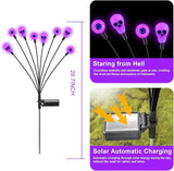 Solar Lights Outdoor,Halloween Decorations Outdoor, Scary Eyeball Lights,4PACKS 32LED,IP65 Waterproof,Halloween | Lumora
