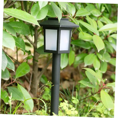 POPETPOP 4pcs Solar Garden Lights Led Outdoor Landscape Lamps Easy to Install Solar Energy Lighting for Patio and Pathway Decor