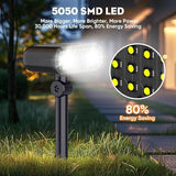 Solar Spot Lights Outdoor, 3 Modes Motion Sensor Landscape Lights, Waterproof IP67 LED Motion Security Solar | Lumora
