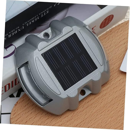 TEHAUX Solar Road Light Waterproof LED Outdoor Lamp Buried Solar Pathway Light for Garden and Yard Anti-Pressure Design for Pathways and Driveways
