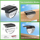 16 Pack Solar Deck Lights Outdoor, Solar Step Lights Waterproof for Outside, Yard, Patio, Garden, Pool, Railing | Lumora