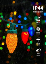 Minetom C9 Christmas Lights Outdoor, 81 Feet 100 LED String Lights with Timer & 8 Light Mode, Waterproof Commercial | Lumora