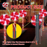 12PCS Replacement Stakes for Christmas Candy Cane Lights Outdoor, Plastic Candy Cane Pathway Markers Lights Spike | Lumora