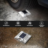 Solar Raised Pavement Marker High Brightness IP68 Waterproof Reflective Road Marker Solar Driveway Dock Lights | Lumora