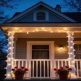 150 Warm Clear Christmas Lights, UL List and Commercial Grade White Wire String Lights 50 FT, for Indoor Outdoor | Lumora