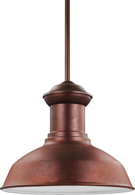 Sea Gull 6247701-44 One Light Outdoor Pendant
