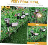 BESPORTBLE 2pcs Solar Pathway Lights Durable Lawn Solar Lamps for Garden Patio Decoration Energy-Saving Outdoor | Lumora
