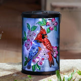Hanging Solar Lantern Outdoor Bluebird Waterproof LED Cardinal Light Decorative Tabletop Lamp for Patio Garden Yard | Lumora