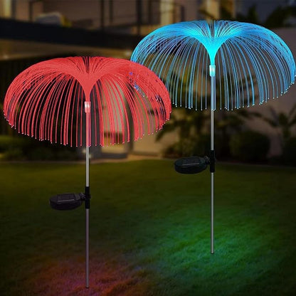 Solar Lights for Garden, Waterproof with Colour Changing – LED Garden Lights with Stakes, for Festival Balconies Terraces Halloween Patios Porches Entrance Party Pathway