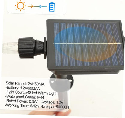 BESTOYARD Led Solar Flower Stake Lamp Outdoor Garden Light Design for Elegant Decoration Easy Installation for Pathway and Lawn Decor