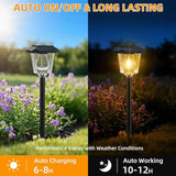 4Pack Solar Outdoor Lights, Solar Landscape Lighting Waterproof Garden Lighting for Path, Yard, Walkway, Driveway | Lumora