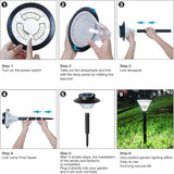 39LED Solar Pathway Lights Outdoor, 2 Pack Upgraded Solar Outdoor Lights Super Bright Up to 12 Hrs, IP65 Waterproof | Lumora