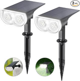 Linkind Solar Lights Outdoor Waterproof IP65, StarRay Dusk-to-Dawn Outdoor Solar Lights, 3 Lighting Modes Solar | Lumora
