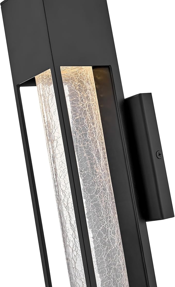 Hinkley Vapor Small Wall Mount Lantern, Black | Lumora