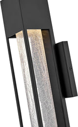 Hinkley Vapor Small Wall Mount Lantern, Black | Lumora
