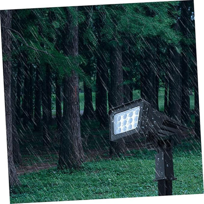 POPETPOP Solar-Powered Garden Stake Light Led Outdoor Night Light Ground Pathway Lamp Solar Projection Lamp Eco-Friendly