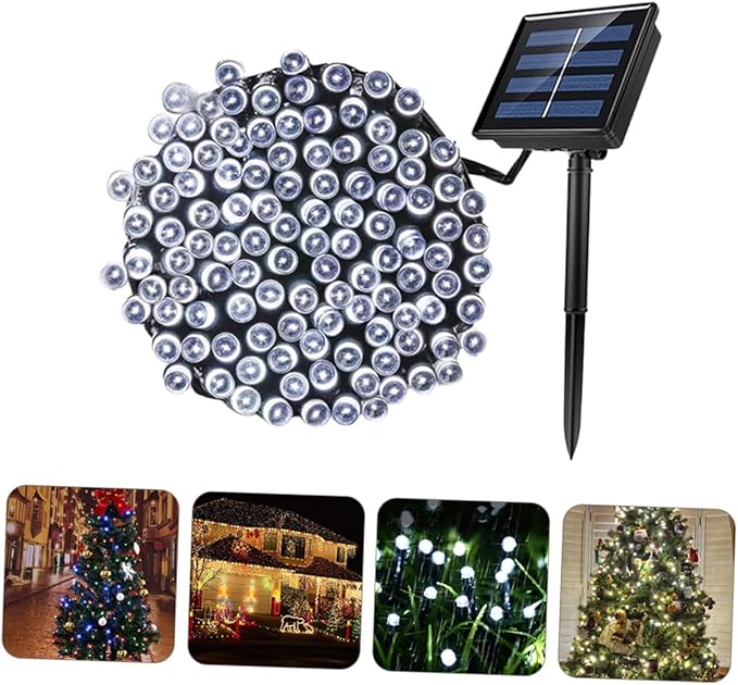 Uonlytech 2sets Led Solar String Lights Outdoor Fairy Lights for Garden Decor Auto Off Energy Efficient for | Lumora
