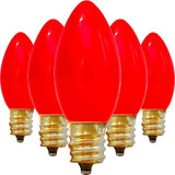 EST. LEE DISPLAY L D 1902 Indoor ＆ Outdoor String Light C9 Ceramic Christmas Steady Replacement Bulbs E17 Socket | Lumora