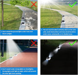 JIGUOOR Solar Deck Lights LED Driveway Lights Solar Powered Dock Light Outdoor IP68 Waterproof Road Markers for | Lumora