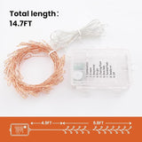 120 LED Fairy Lights, 14.7ft String Lights with Remote, 8 Modes Timer Twinkle Lights - Decorative Outdoor Light | Lumora