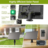 ZOTOYI Solar Outdoor String Lights 50FT, Waterproof with USB Port, G40 Globe Solar Patio Light with 26 Edison | Lumora