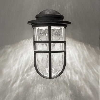 WAC Lighting dweLED, Steampunk 13in LED Indoor and Outdoor Wall Light 3000K in Bronze